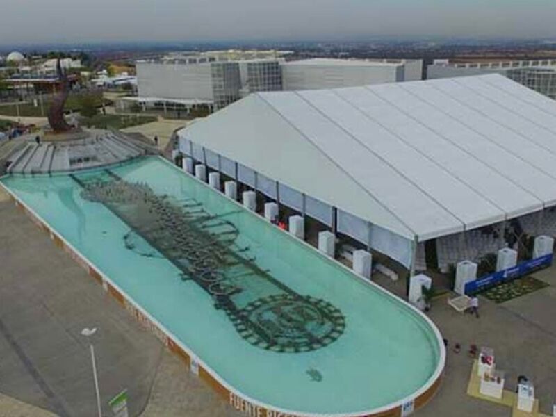 Carpa para Expo Widet Aluminio