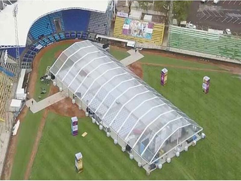 Carpa POLIGONALES HALL ET