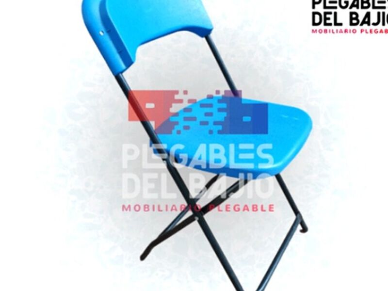 SILLA CON ASIENTO Y RESPALDO PLASTICO