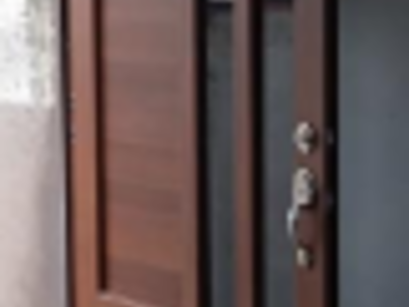 Puerta Principal de Madera Fina Hermosillo