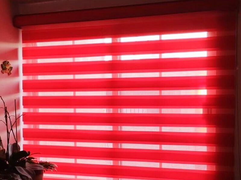 Persianas Enrollables Rojo México