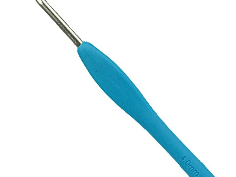 Gancho Aluminio Mango Suave 4 MM