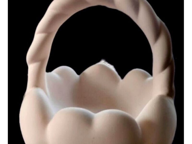 Adorno Canasta Ceramica Mexico