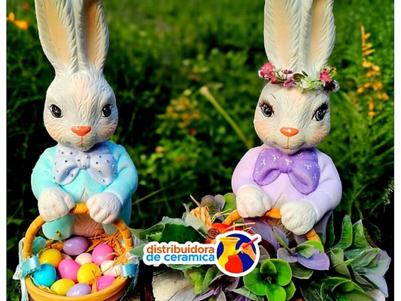 Adorno Conejos Pascua Mexico