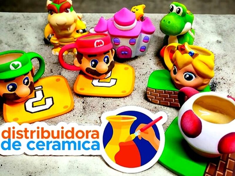 Adorno Ceramico Mario Bros Mexico