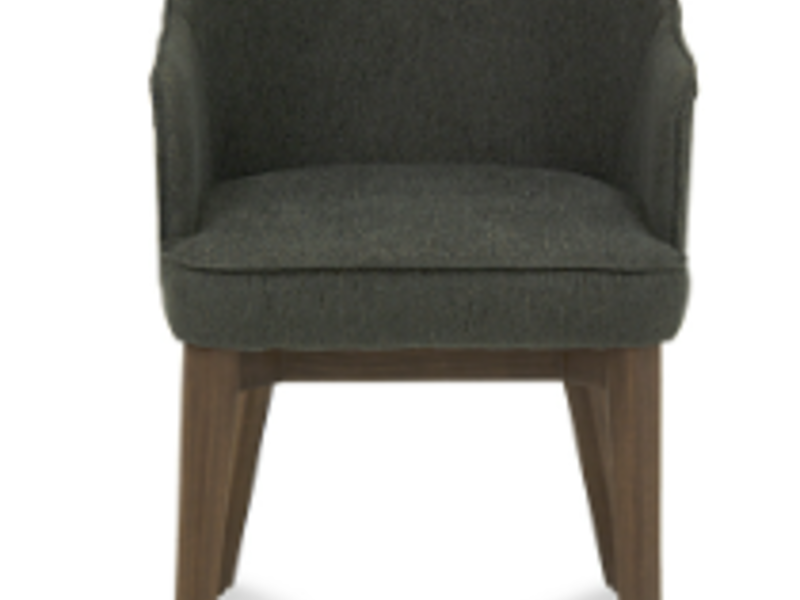 Silla madera gris oscuro