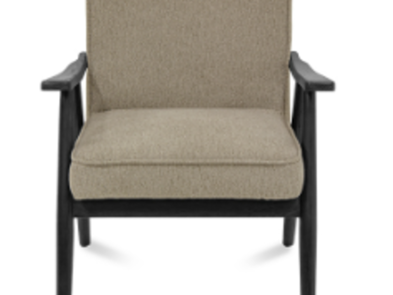 Silla madera color café