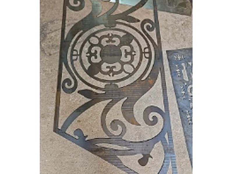 Barandal metálica
