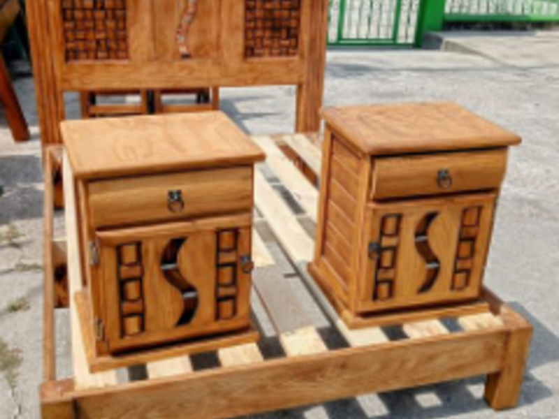 Cama Café Madera México