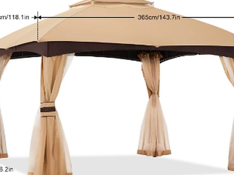 Carpa para Exteriores de 10 x 12 Pulgadas
