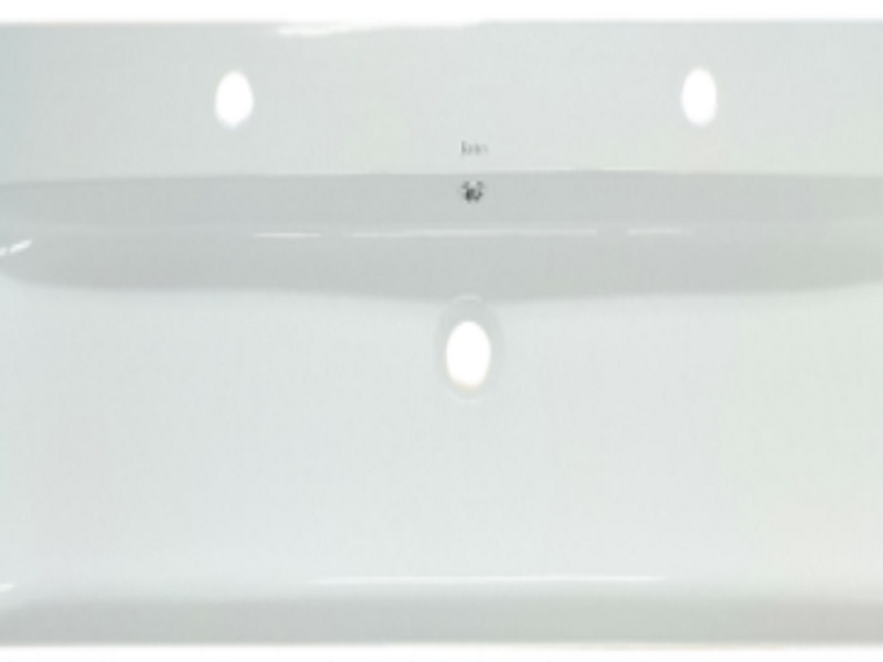 Lavabo rectangular doble México 