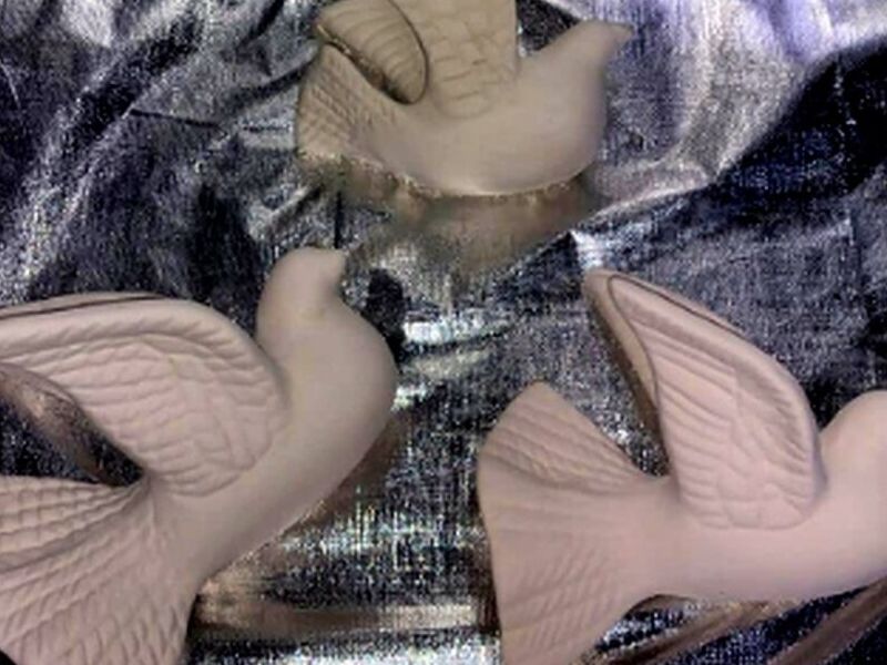 Adorno Ceramica Aves Mexico