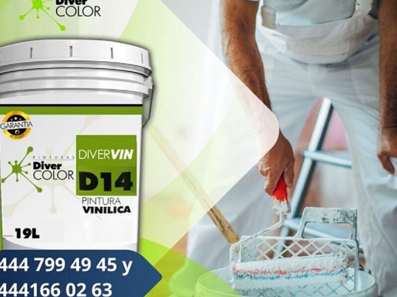 Pintura Vinil Acrilica D14 México	