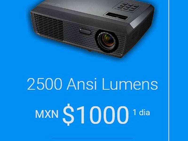 2500 Ansi Lumens LG México
