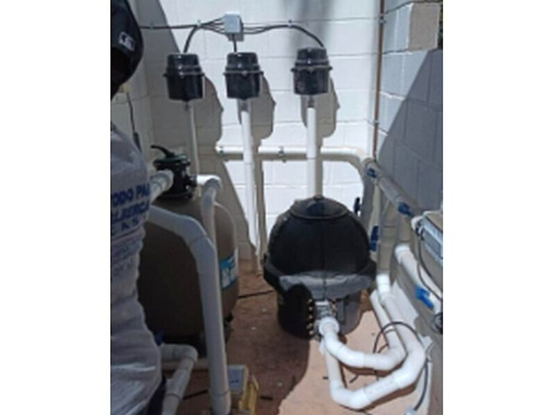 Instalación equipo albercas