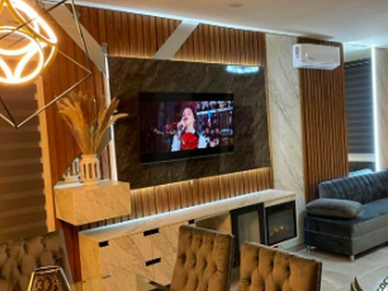 Soporte televisión madera MDF