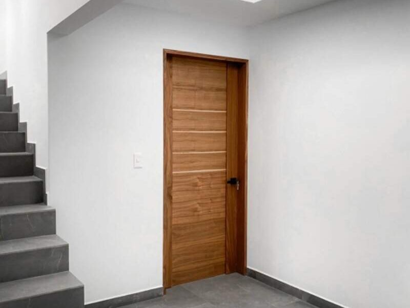 PUERTA DE MADERA SOLIDA 4 NAUCALPAN