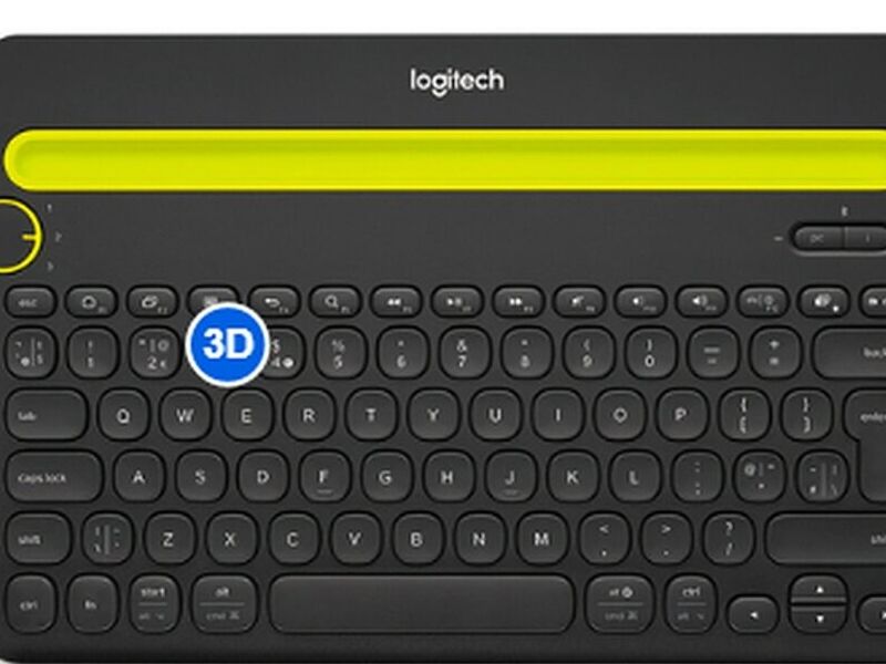 Teclado Inalám Logitech K480 Miguel Hidalgo