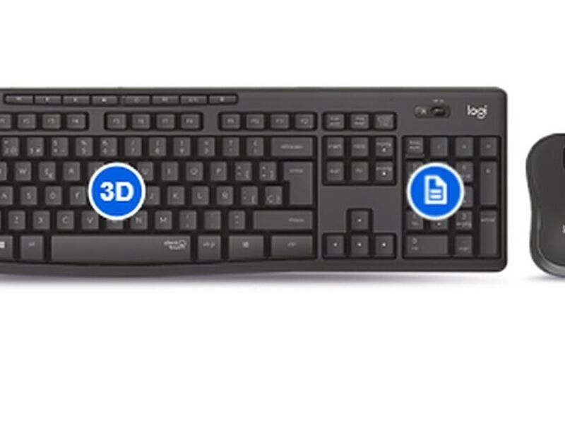 Tecl Mous Inal Logitech MK295 Miguel Hidalgo