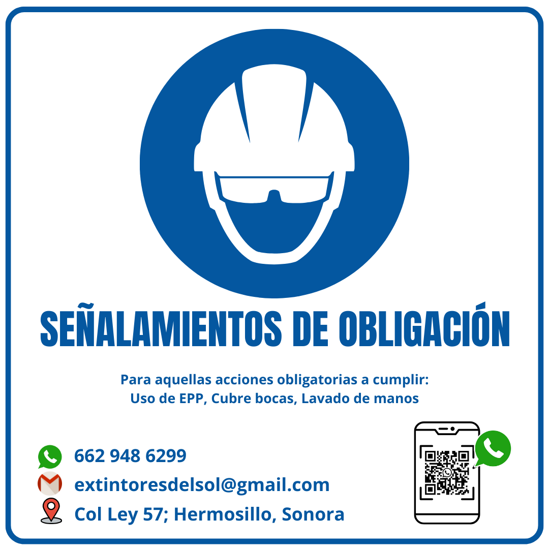 Señalamientos de obligación en Hermosillo, Sonora