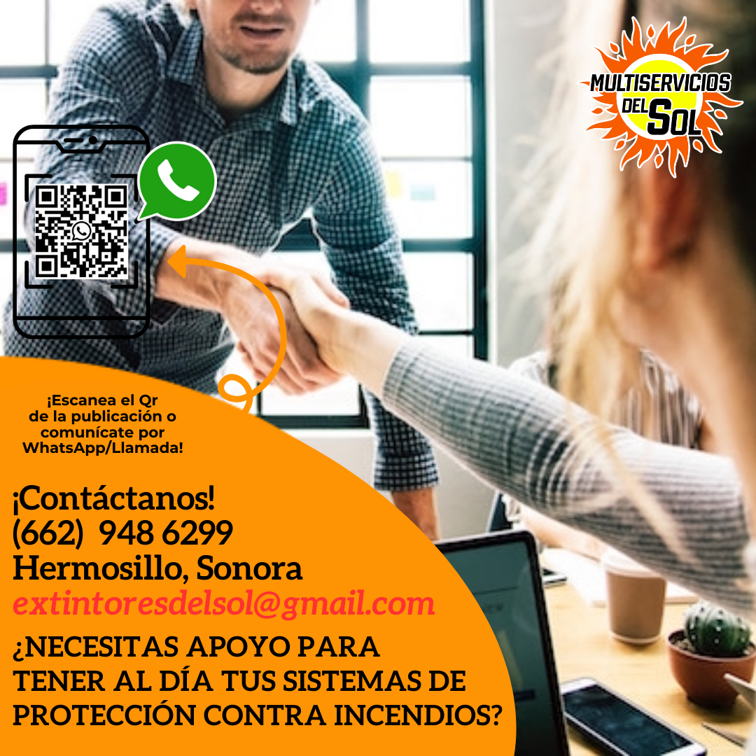 Proveedor de Extintores en Hermosillo, Sonora