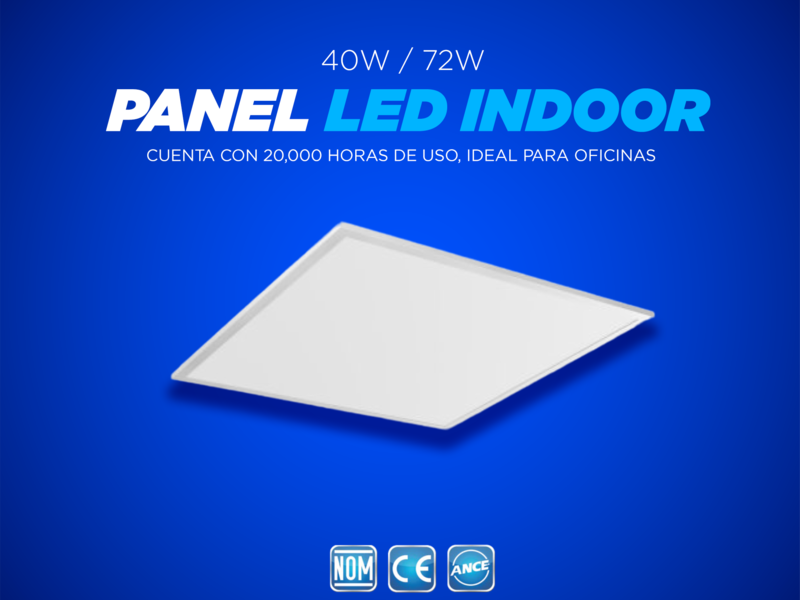 Panel LED INDOOR IMLUX CDMX