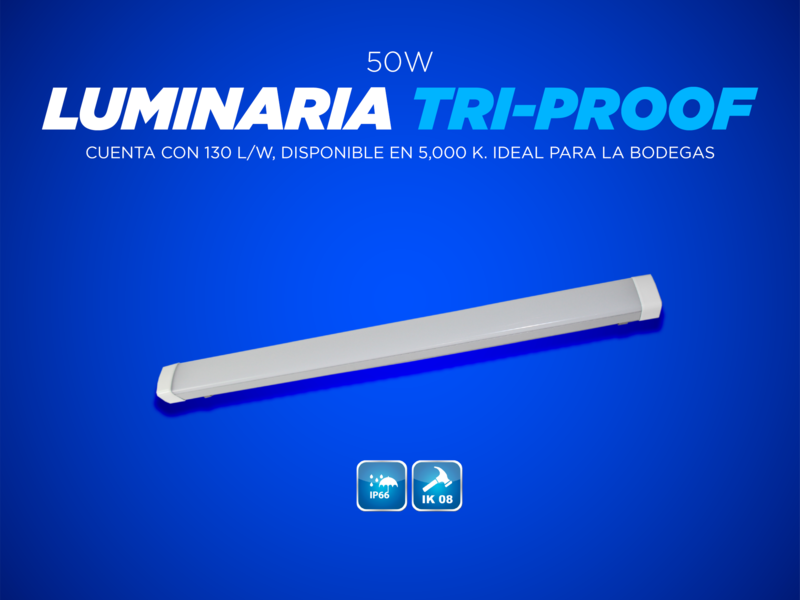 Luminaria TRI-PROOF IMLUX JALISCO