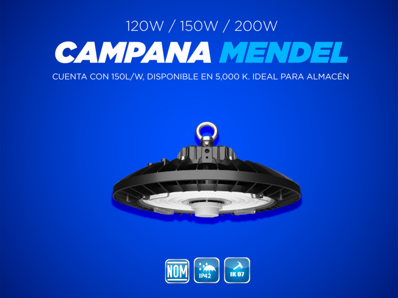 Campana Mendel IMLUX GUADALAJARA