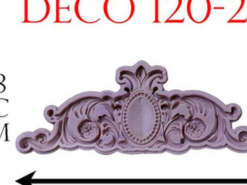 Molde silicón deco 120-2 México