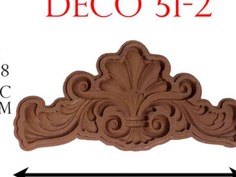 Molde silicón deco 51-2 México
