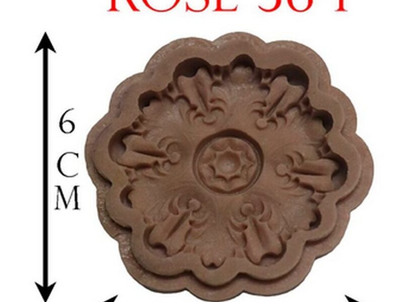 Molde silicón rose 36-1 México