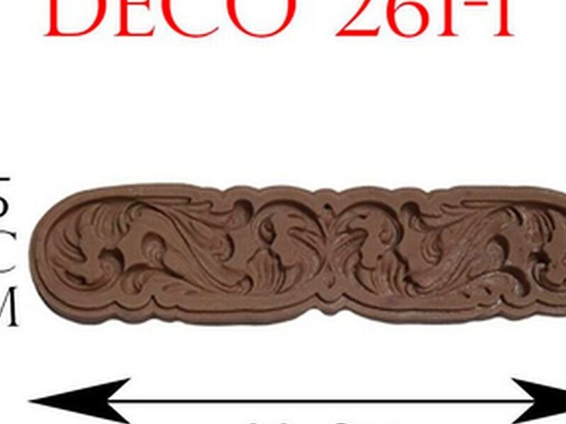 Molde silicón deco 261-1 México