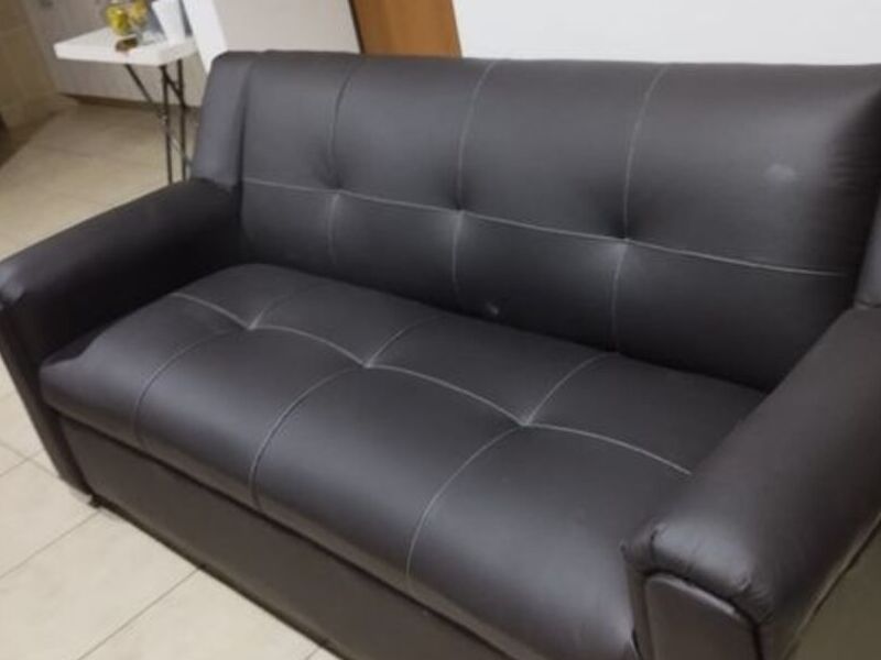 Sillón Tapizado Cuero Irapuato 