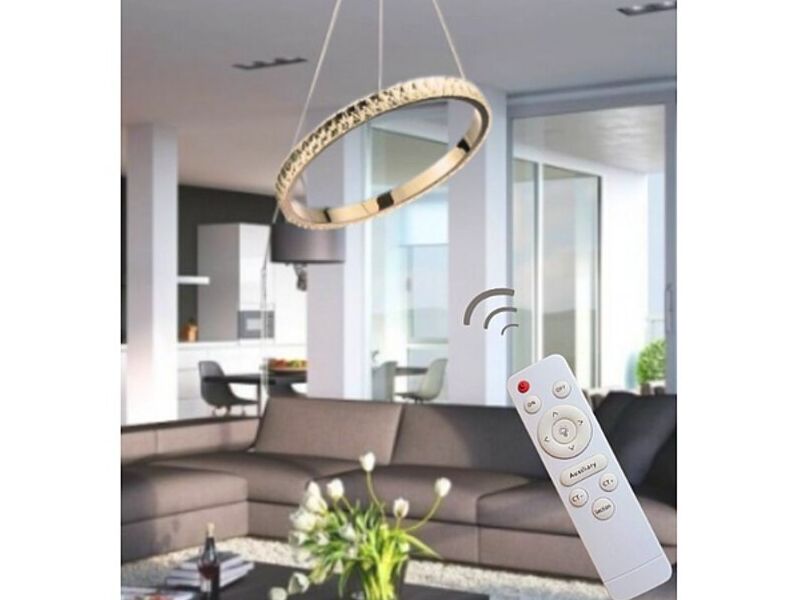 Lampara Cristal a Control