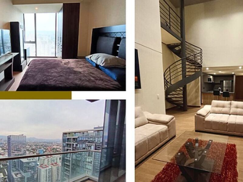 Penthouse amoblado méxico