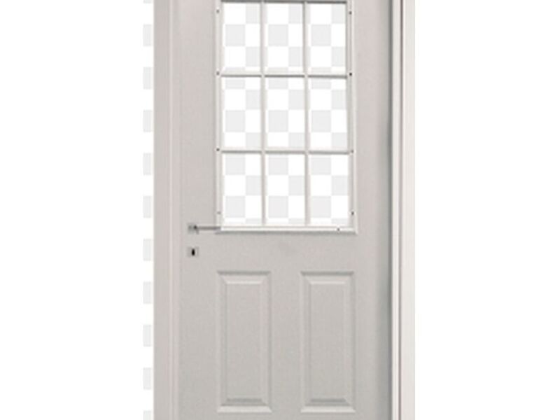 Puerta 4 luces blanco