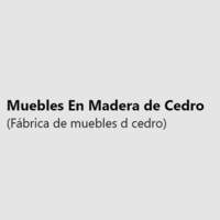 Muebles Madera de cedro