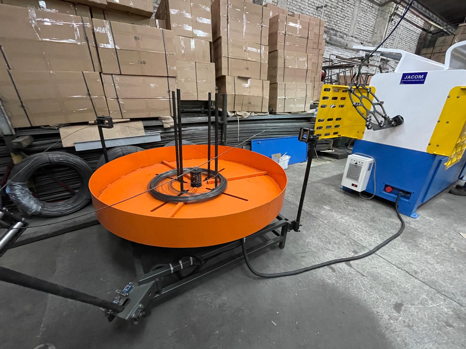 MAQUINA DOBLADORA DE ALAMBRES EN 3D PARA PRODUCIR TODO TIPO DE FORMAS
