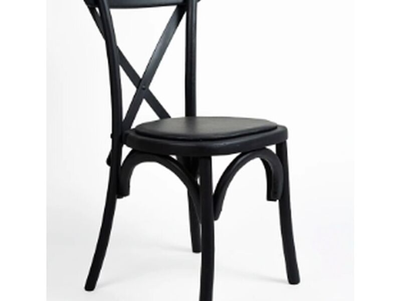 Silla Crossback Negra