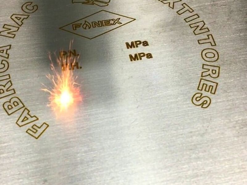 Grabado laser acero Mexico