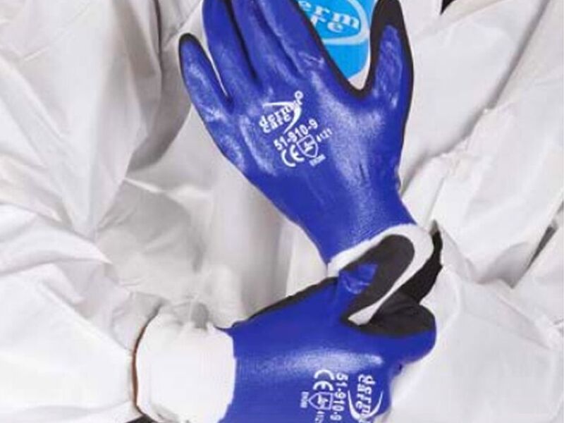 GUANTES AZUL MEXICO