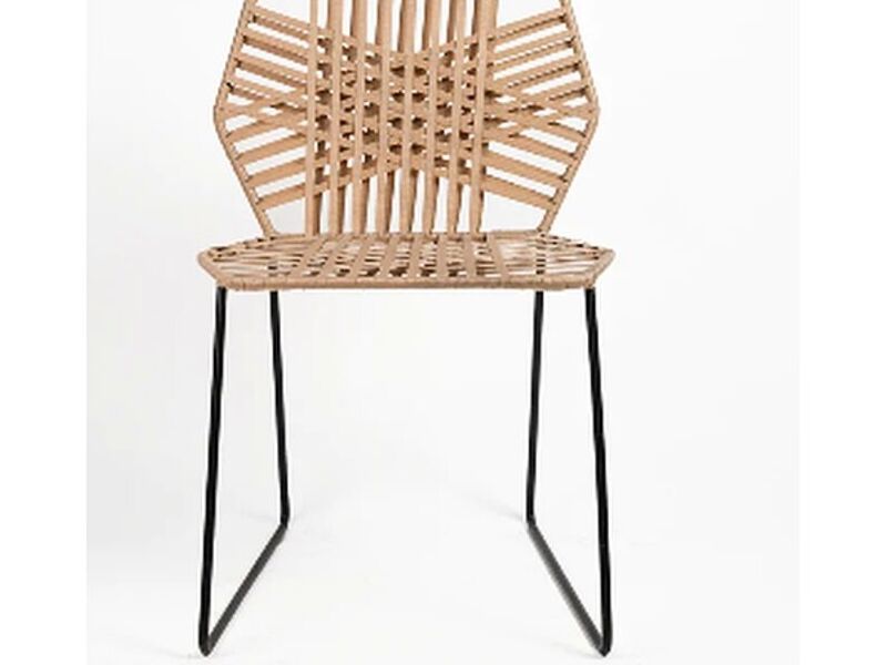 Silla Hexagonal Textil