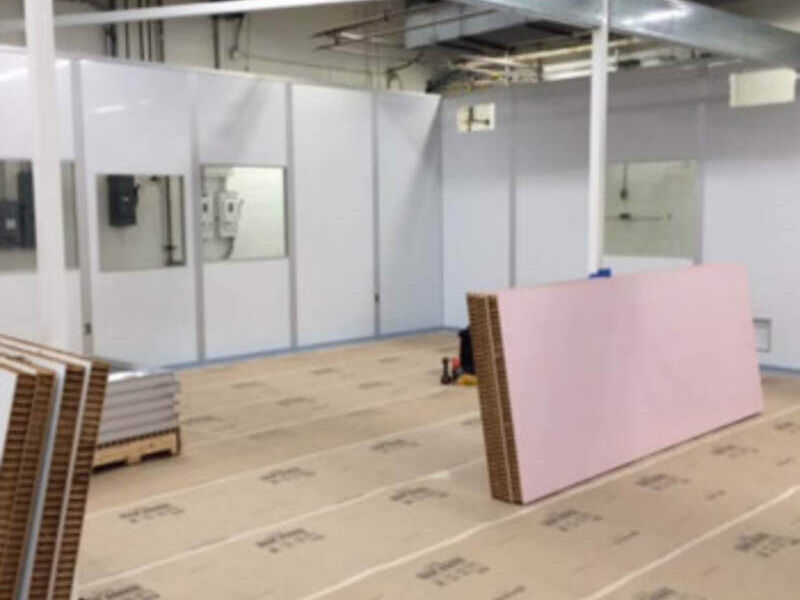 Instalación cuartos limpios méxico 