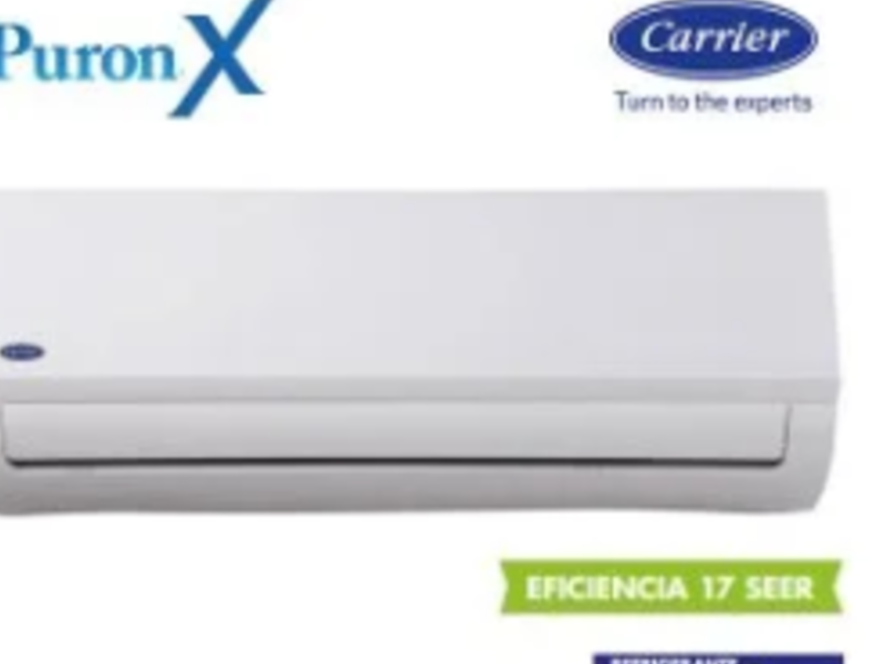 MINI SPLIT HI-WALL CARRIER INVERTER méxico
