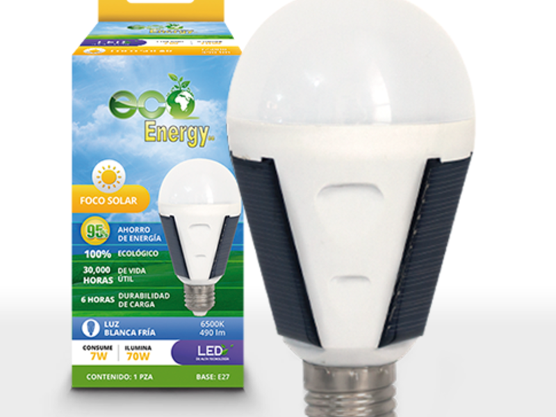 Foco solar de luz led Monterrey