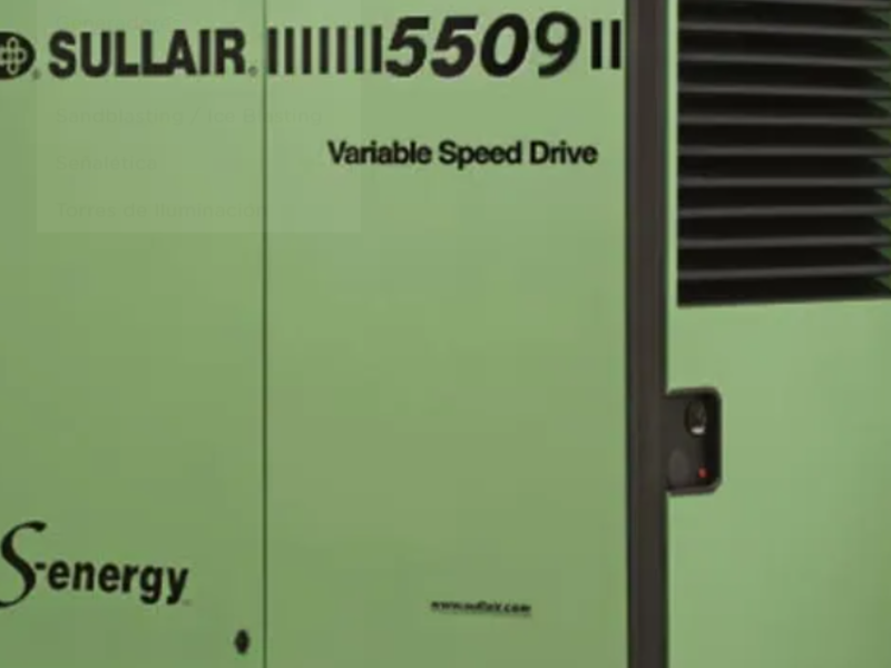 COMPRESOR ELÉCTRICO ﻿SULLAIR 5509 méxico 