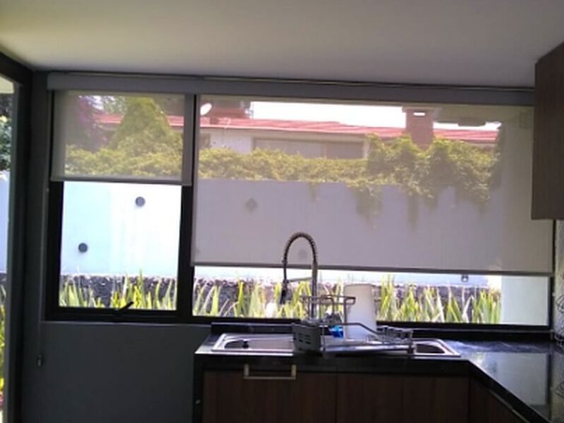 Persianas enrollables de Malla Solar Mexico
