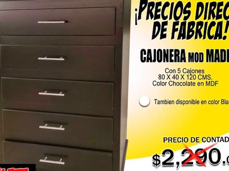 Cajonera Madrid México