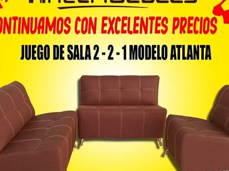 Juego de sala Atlanta México 