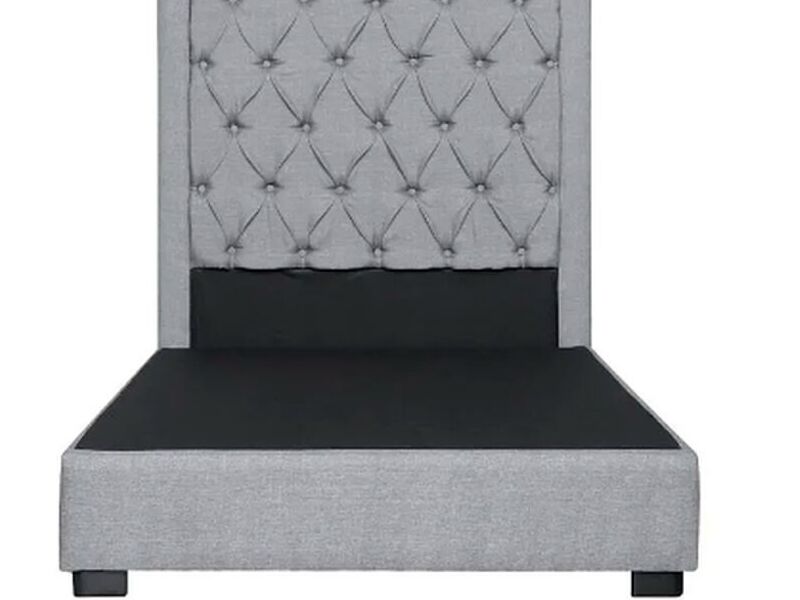 Cama Individual Claudette Gris